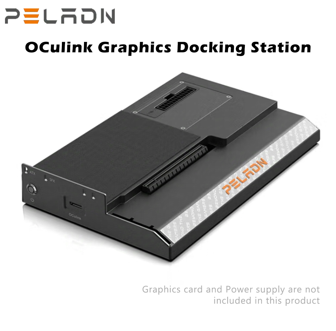 Oculink Gpu Dock Station - PELADN ลิงค์ S-2 แท่นวางการ์ดกราฟิกโอคูลิงค์กราฟิกแท่นขยายอิสระภายนอก ATX 24PIN