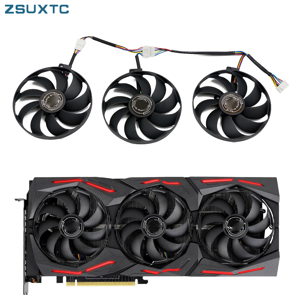 Rtx 3090 24Gb Gddr6X - พัดลม T129215SU 7Pin GPU Card ให้ความเย็นสำหรับ