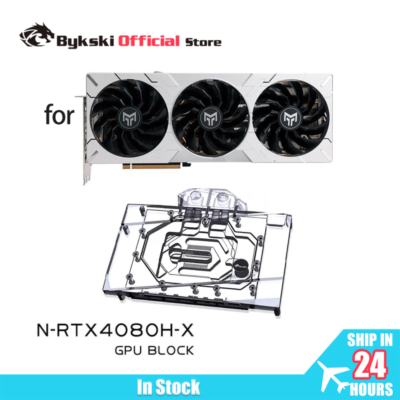 Rtx 4080 Water Cooling Block - บล็อกระบายความร้อน GPU Bykski สำหรับการ์ดจอ NVIDIA RTX