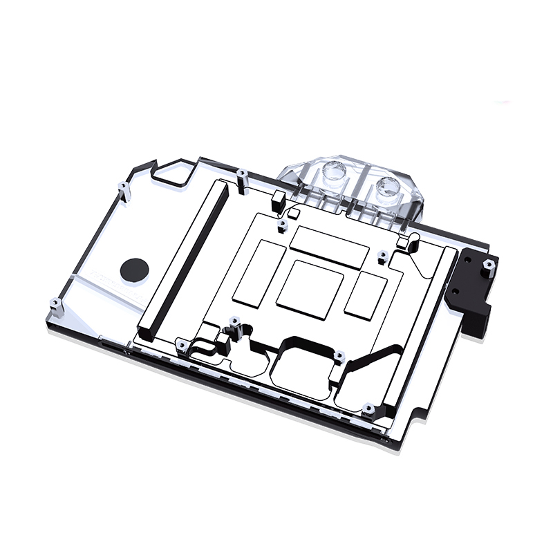 Rtx 4080 Water Cooling Block - ชุดระบายความร้อนด้วยน้ำสำหรับการ์ดจอ Bykski ใช้สำหรับ ASUS TUF Gaming