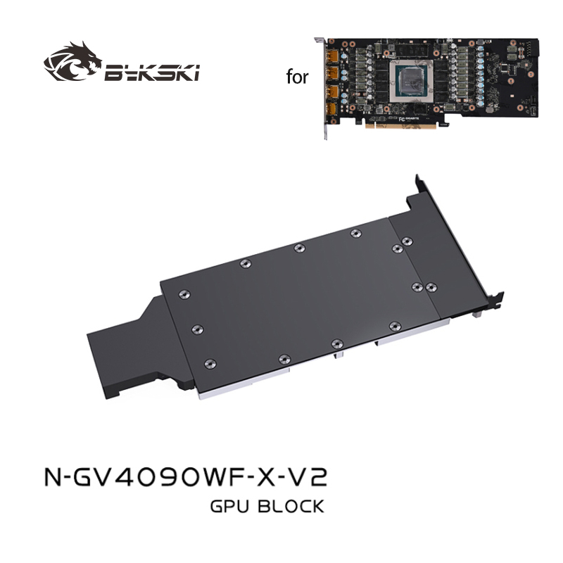 บล็อกระบายความร้อน Bykski สำหร - Rtx 4090 Water Block Full Cover บทวิจารณ์และราคา