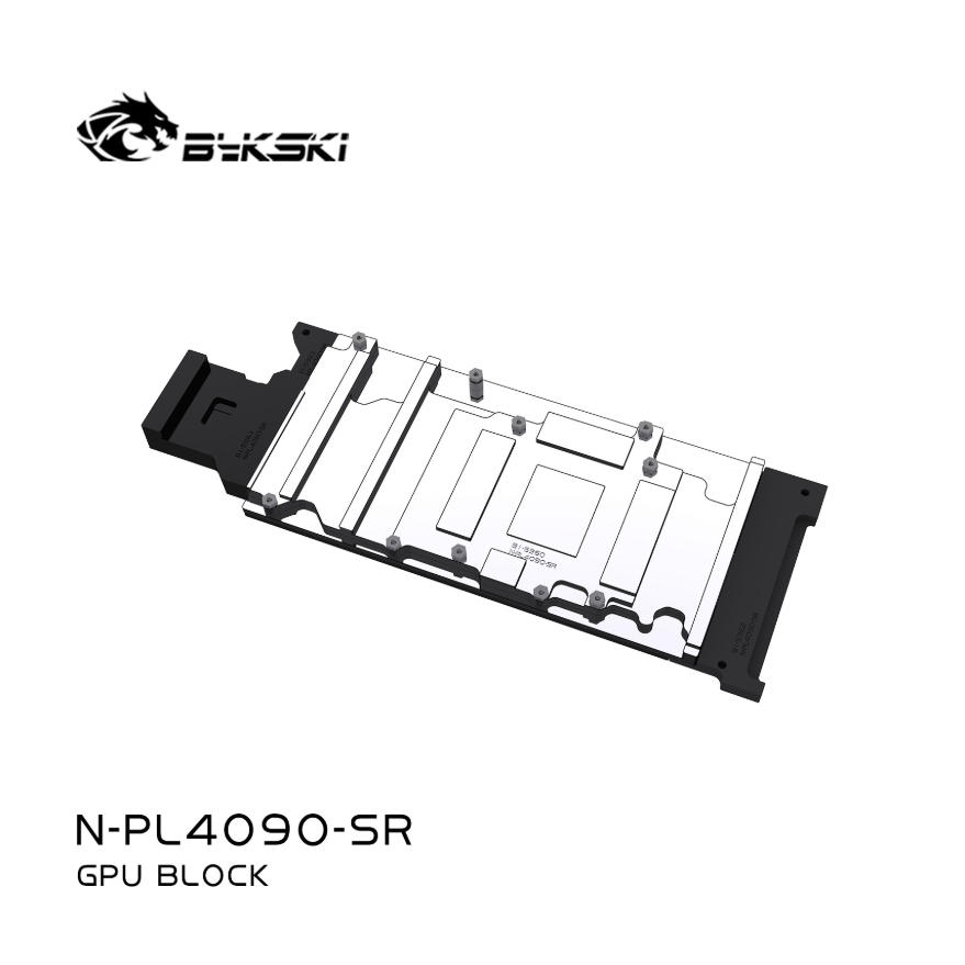 บล็อก GPU Bykski สำหรับการ์ดจอ - Rtx 4090 Water Block Full Cover บทวิจารณ์และราคา
