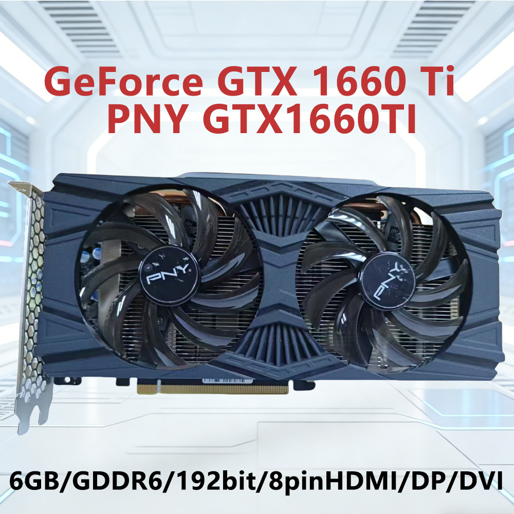 PNY GeForce GTX 1660 Ti 6GB GD - Rtx 3090 24Gb Gddr6X บทวิจารณ์และราคา