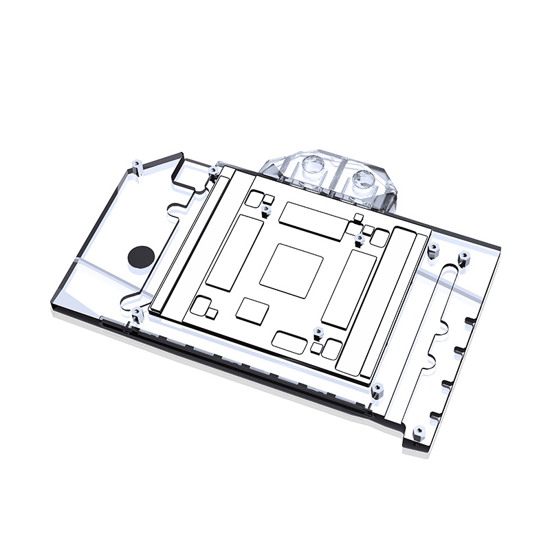 บล็อกน้ำ GPU Bykski สำหรับ GIG - Rtx 4090 Water Block Full Cover บทวิจารณ์และราคา