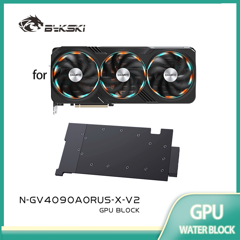 บล็อกน้ำ Bykski สำหรับการ์ดจอ  - Rtx 4090 Water Block Full Cover บทวิจารณ์และราคา