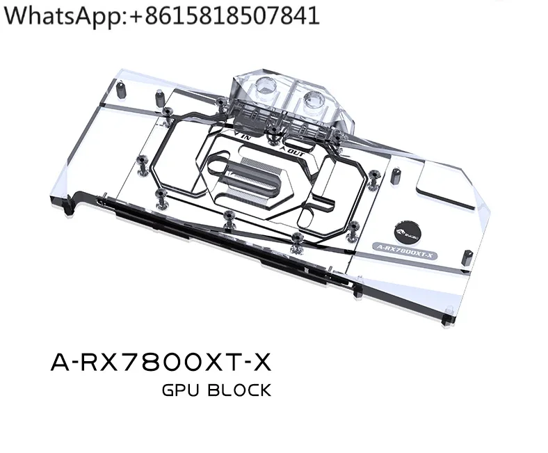 หัวระบายความร้อนด้วยน้ำสำหรับก - Rx 7800 Xt 16Gb บทวิจารณ์และราคา