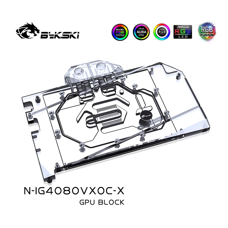 บล็อกน้ำ Bykski N-IG4080VXOC-X - Rtx 4080 Water Cooling Block บทวิจารณ์และราคา
