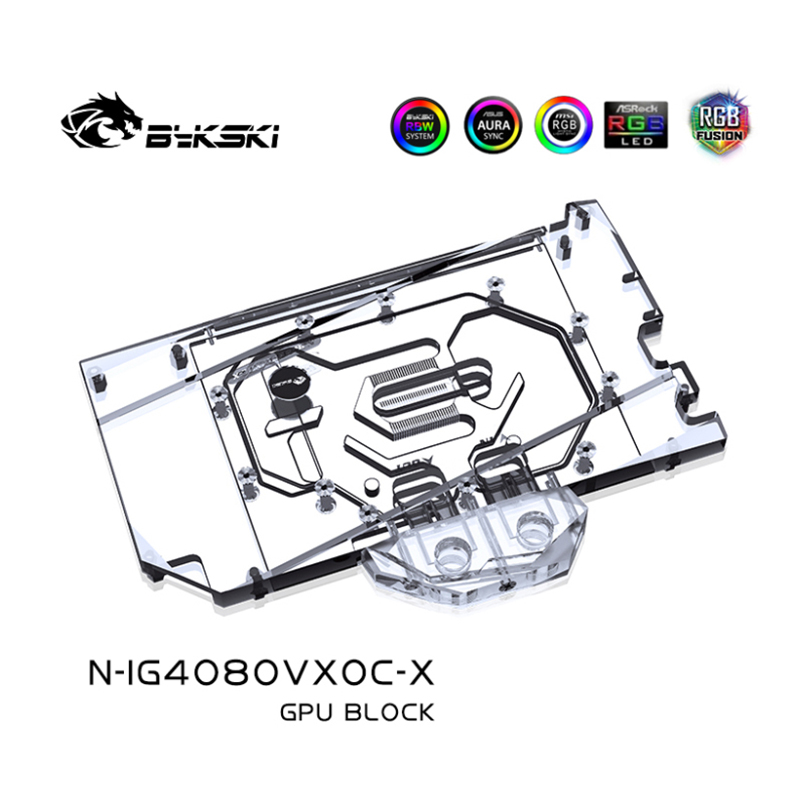 บล็อกน้ำ Bykski N-IG4080VXOC-X - Rtx 4080 Water Cooling Block บทวิจารณ์และราคา